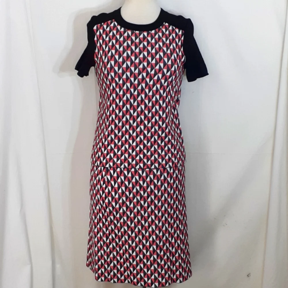 Kate Spade black blue orange and white blouse and matching skirt - Picture 1 of 9